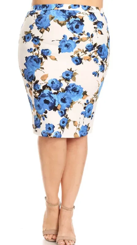 Women's Pencil Skirts MOA COLLECTION tiered skirt playful