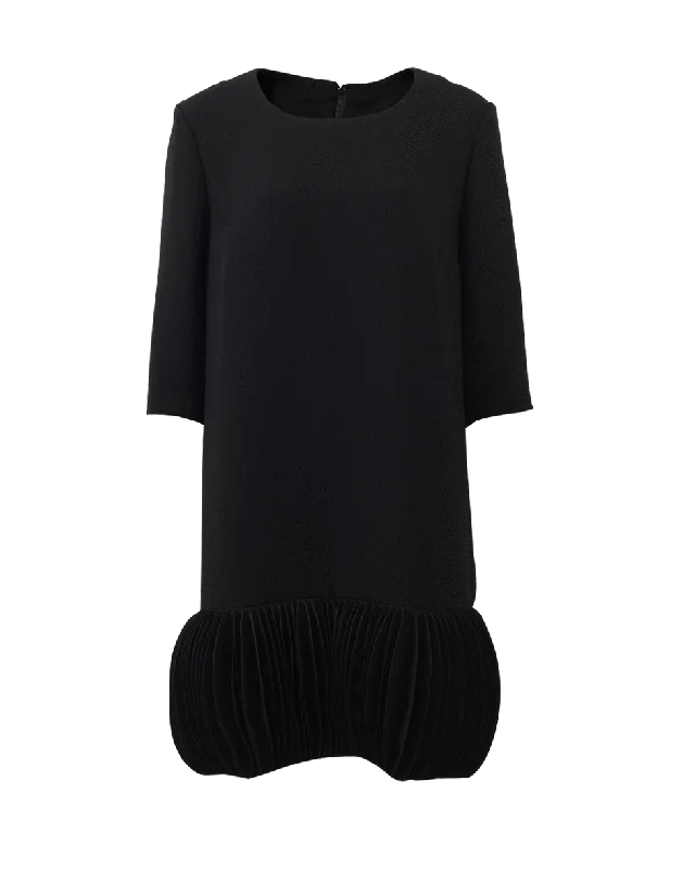 Accordion Hem Marni Shift Dress Tunics Cozy soft