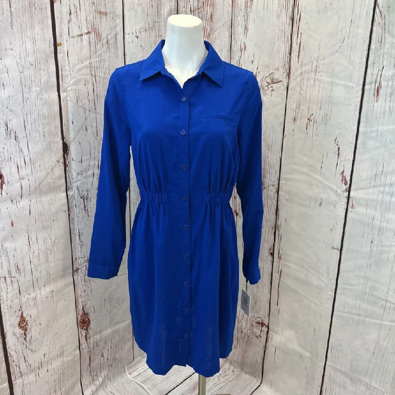 NWT CALVIN KLEIN BLUE DRESS SZ 8 TCC Tunics Business professional