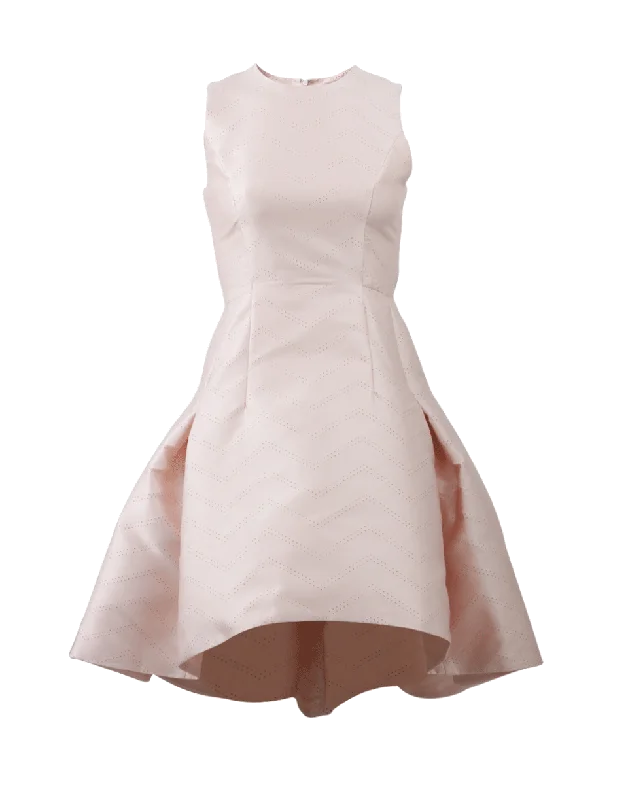 Nessa High-Low Dress Cowl Neckline Elegant