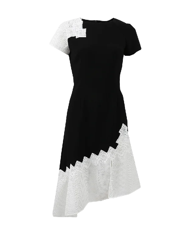 Diamond Mesh Tee Dress Tunics Sophisticated sleek