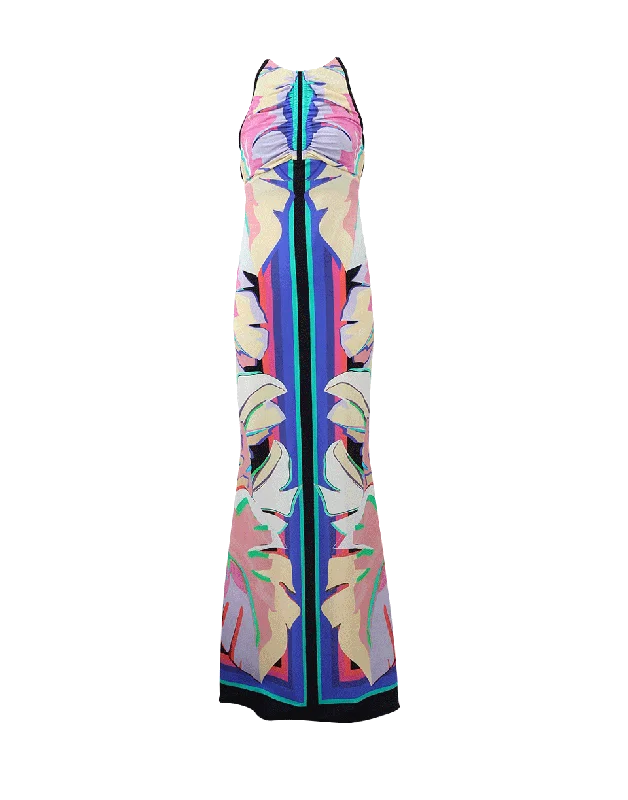 Abstract Leaf Dress Tunics Fashionable chic