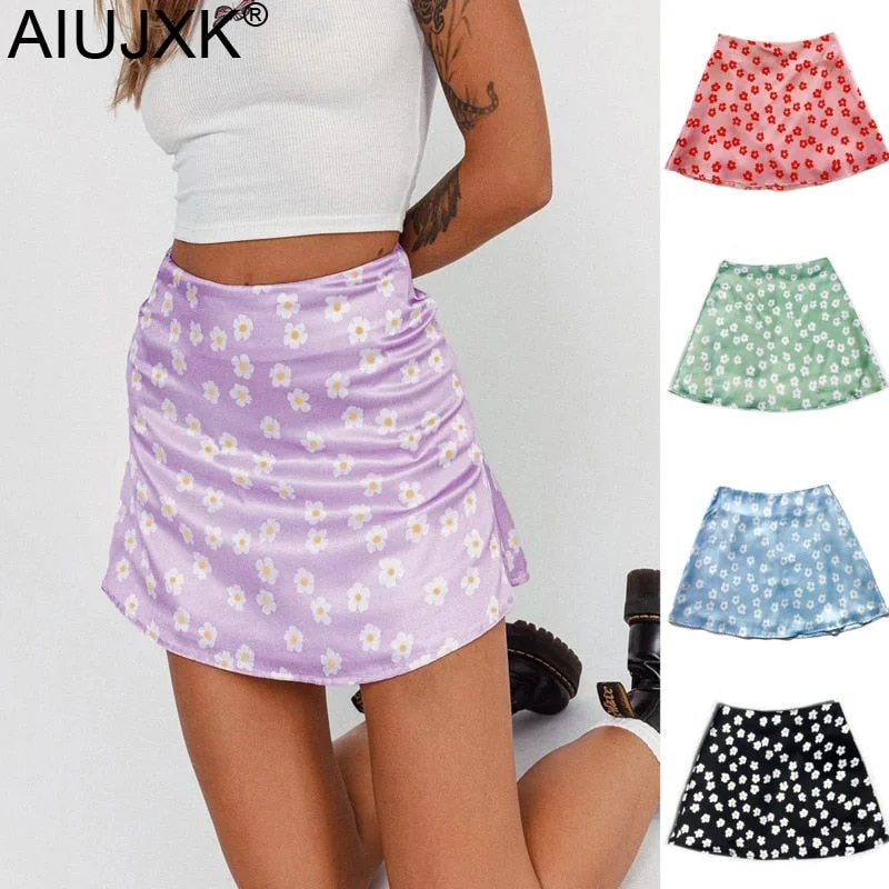 Cute Mini Skirts flowy skirt hem