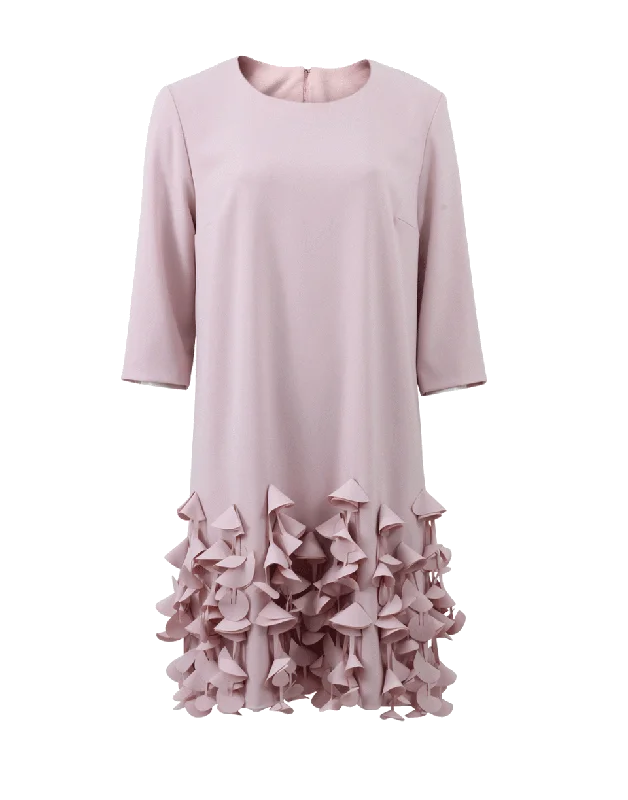 Petal Hem Shift Dress Tunics Versatile stylish