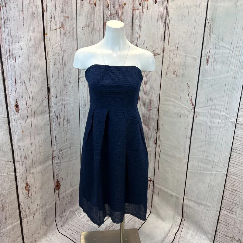 J CREW NAVY STRAPLESS DRESS SZ 10 TCC Tunics Sale discount