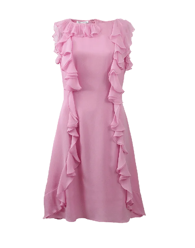 Ruffle Front Dress Tunics Trousers formal