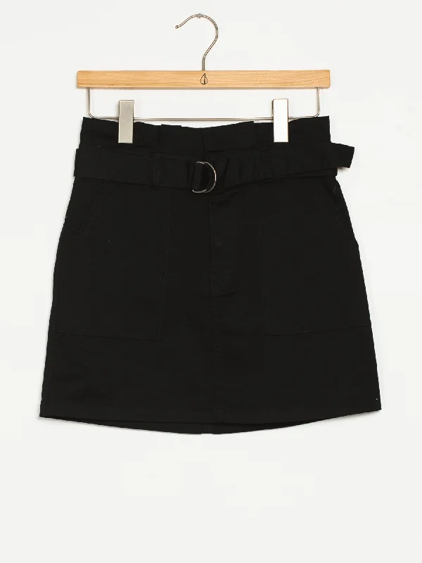 VOLCOM FROCHICKIE SKIRT WITH BELT  - CLEARANCE athletic skirt fit