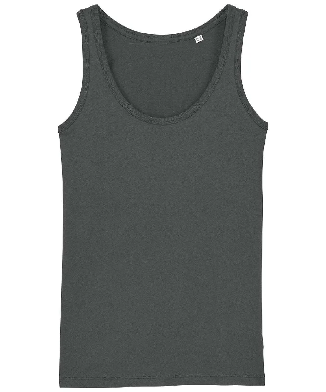 Anthracite - Women's Stella Dreamer iconic tank top (STTW013) chic tank top