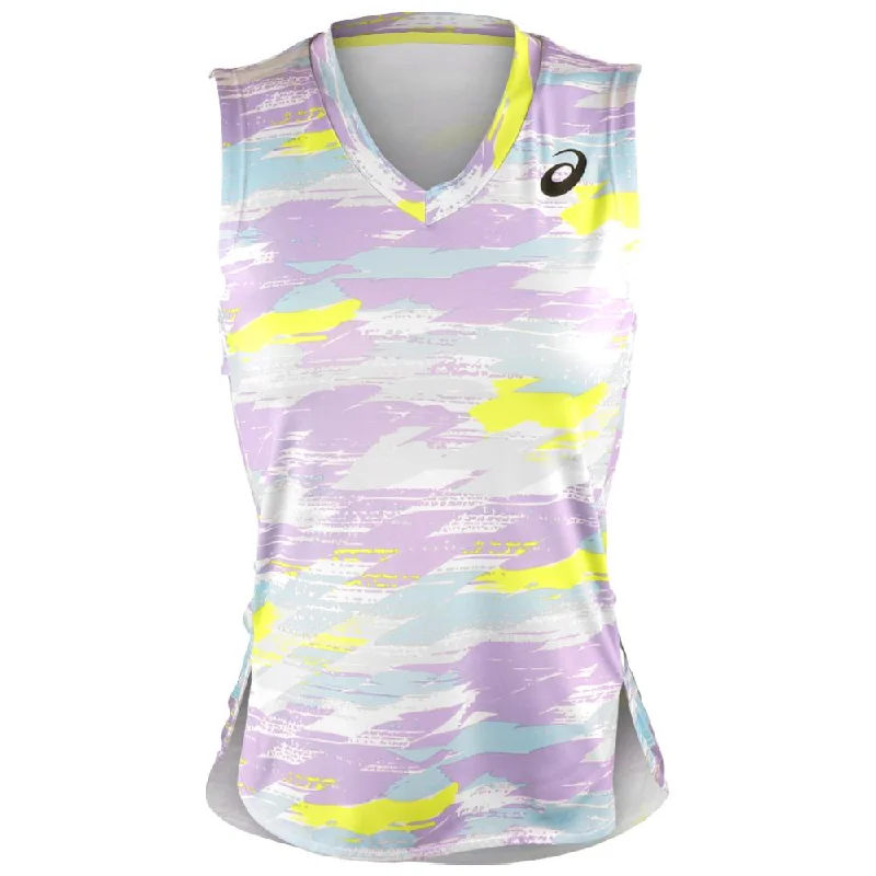 Asics Women's Match Graphic Tank - Murasaki soft pink tank