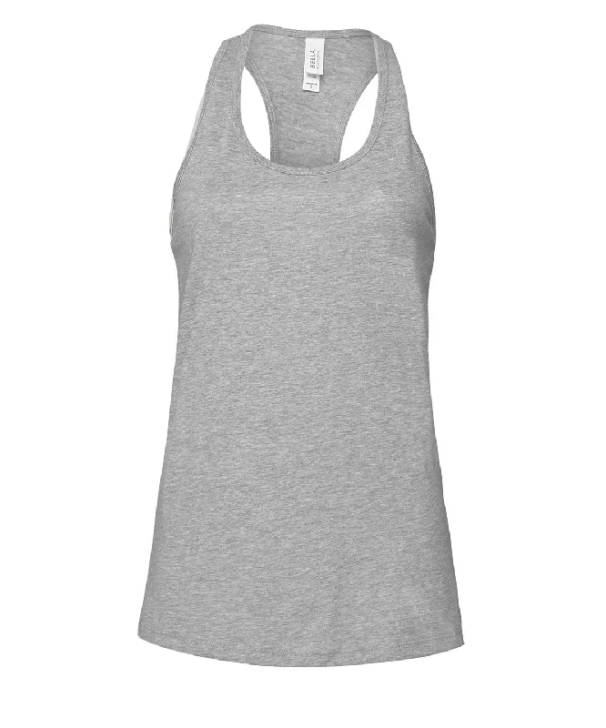 Athletic Heather - Women's Jersey racer back tank bronze tank top