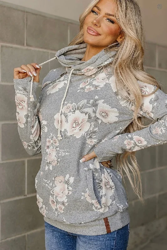 Doublehood Sweatshirt | Goal Digger Hoodie with Cropped Fit Short Trendy