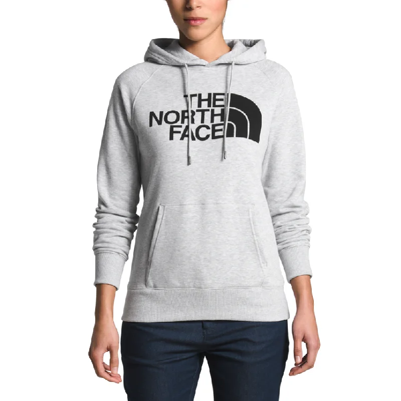 The North Face Womens Half Dome Pullover Hoodie Long Bell Sleeve