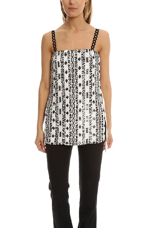 3.1 Phillip Lim Bohemian Sequin Tank athletic tank top