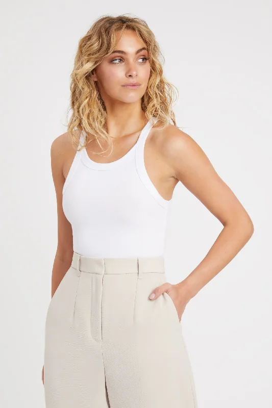 Sophia Tank peekaboo tank top