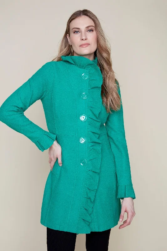 Renuar Knit Jacket R3819-E2156-80 Emerald Chenille Jacket Brocade Jacket Lace Jacket