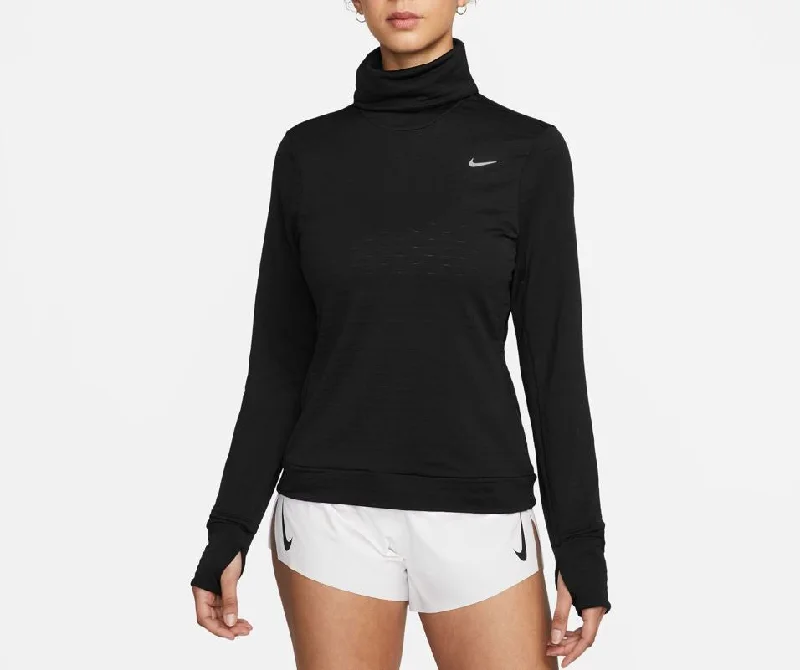 Nike Womens Swift Element Pullover Top Chunky Knit Pullover