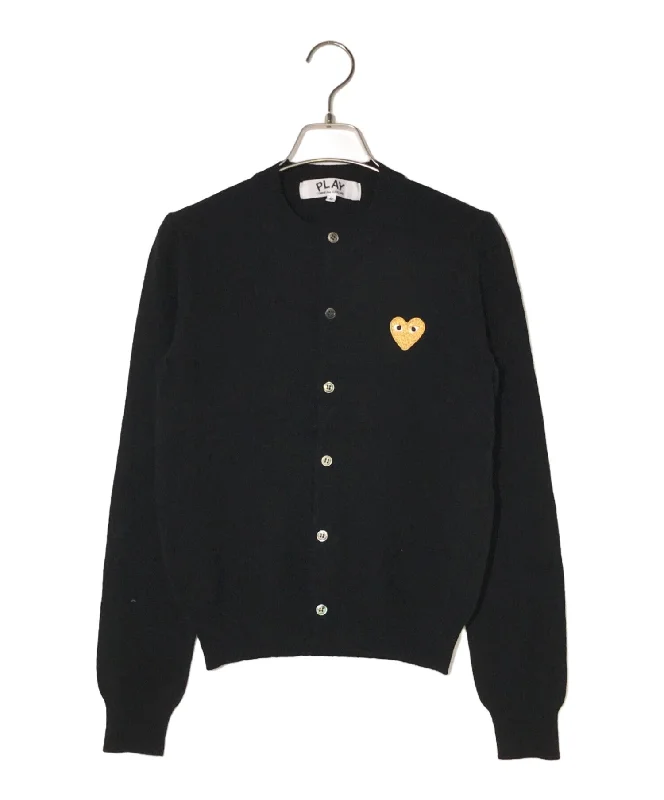 [Pre-owned] PLAY COMME des GARCONS cardigan AZ-N049 Mesh Cardigan Canvas Denim