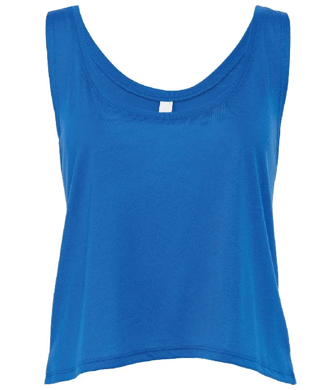 True Royal - Flowy boxy tank top fashionable tank top