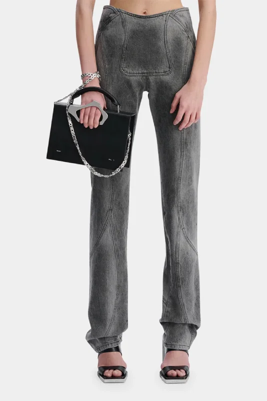 Exsiccate Denim Trousers Trousers Handmade Artisanal