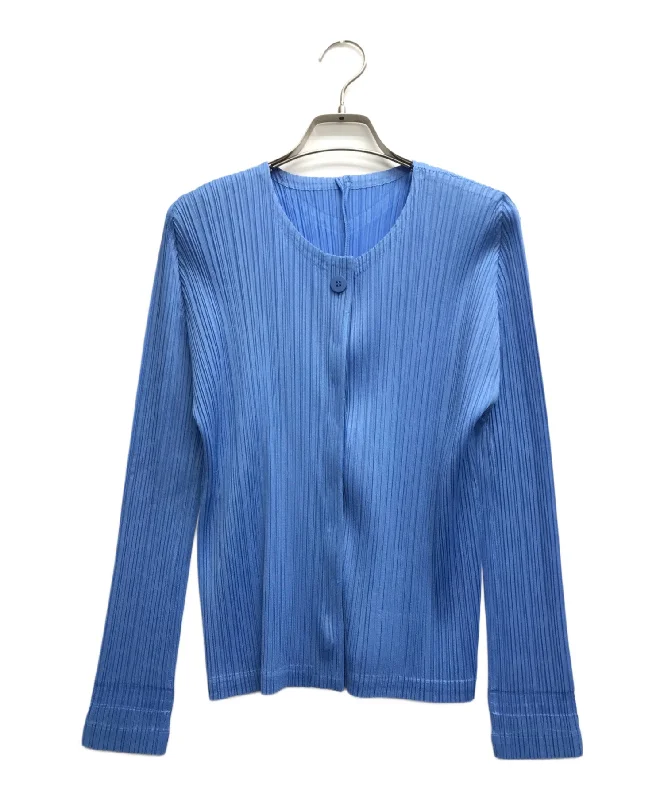 [Pre-owned] PLEATS PLEASE pleated cardigan PP73-J0122 Elegant Classic Vintage