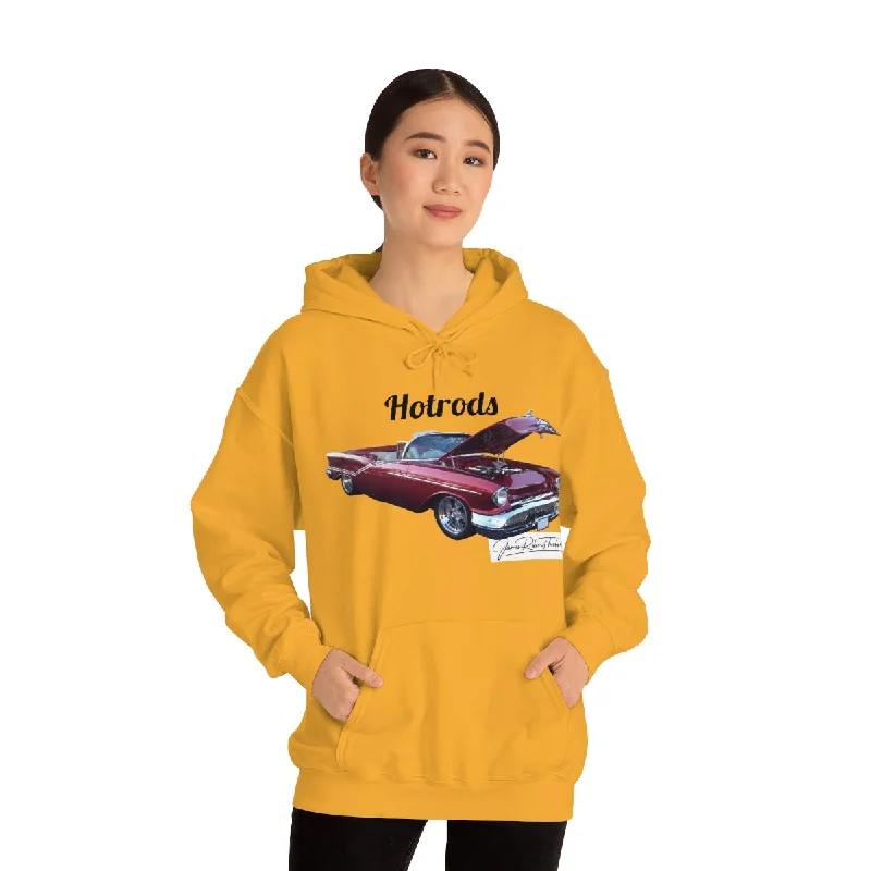 Hotrods Signature Unisex Heavy Blend™ Hooded Sweatshirt Hoodie with Toggle Buttons Decorative Unique