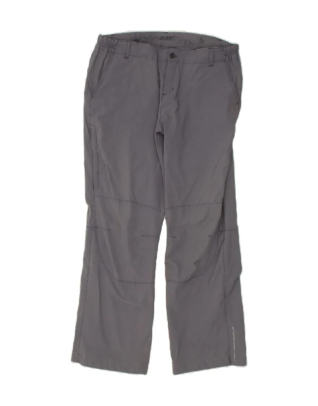 REGATTA Womens Straight Cargo Trousers UK 16 Large W34 L29 Grey Trousers Exclusive Limited