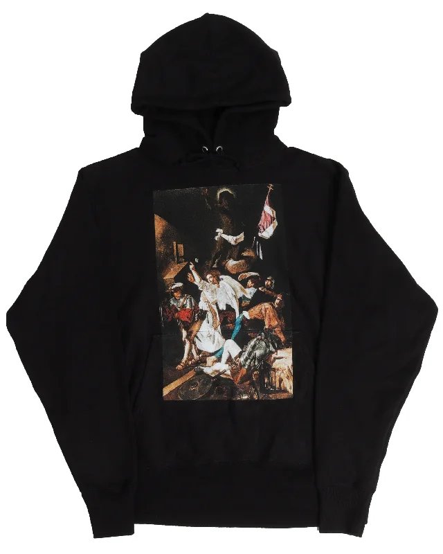 Pyrex Tears Hoodie Hoodie with Relaxed Fit Easy Casual