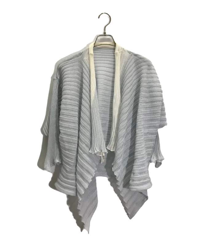 [Pre-owned] ISSEY MIYAKE Mesh Gradient Cardigan Fitted Loose Oversized