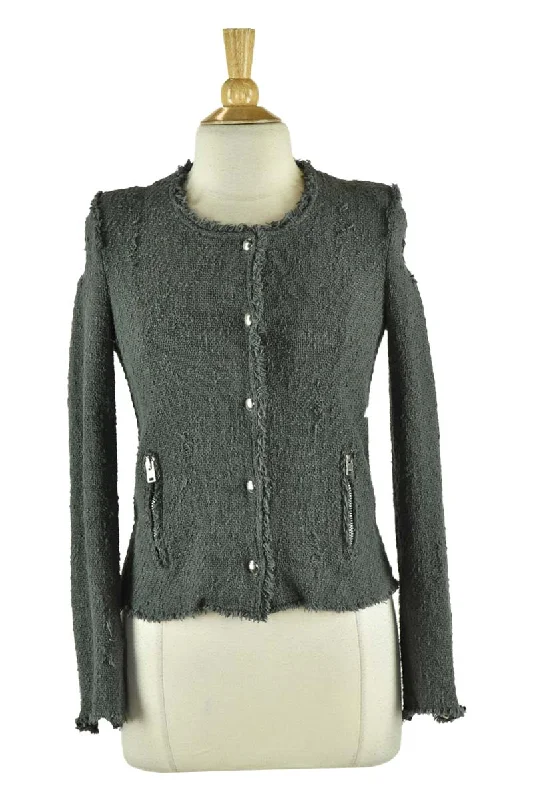 IRO Jacket Appliqued Jacket Beaded Jacket Sequined Jacket