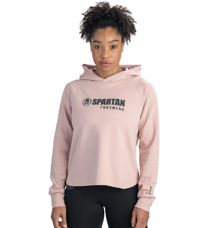 SPARTAN by CRAFT Core Logo Hoodie - Women's Hoodie with Pastel Soft Subtle