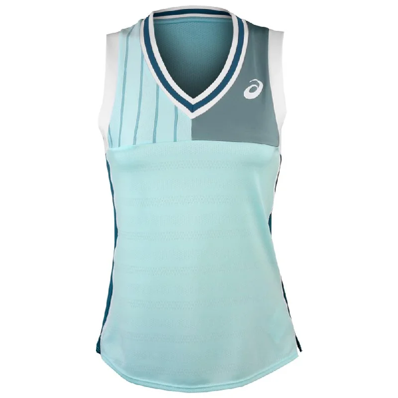 Asics Women's Match Tank - Aquamarine bold tank top