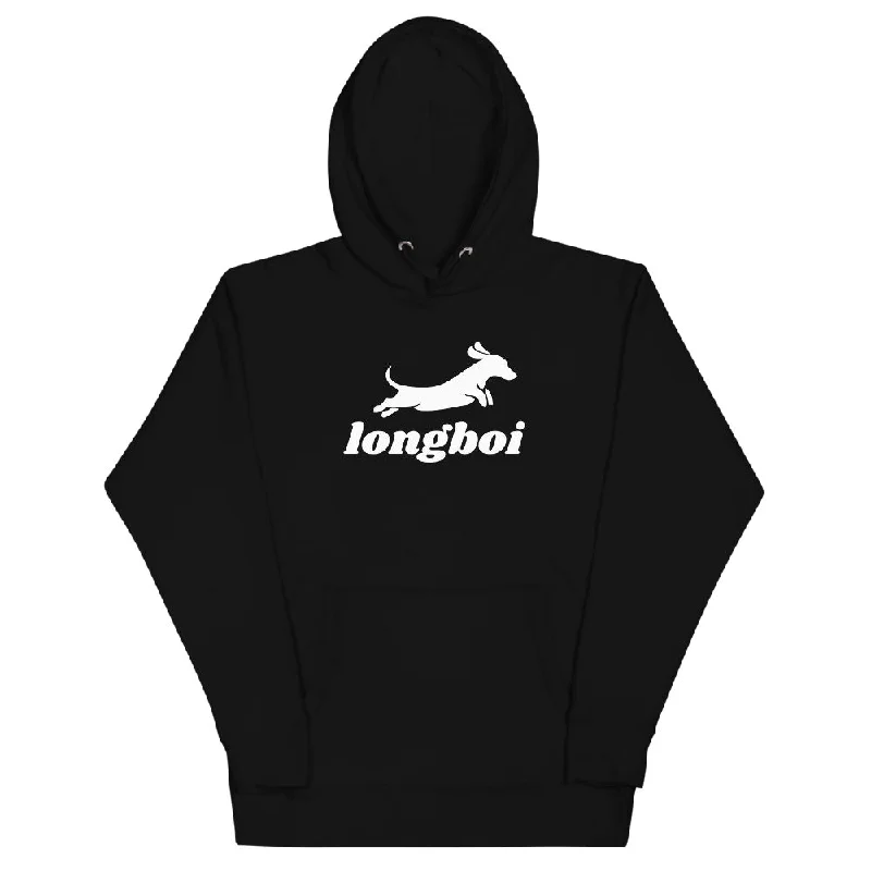 Women's Longboi™OG Hoodie Hoodie with Hidden Zipper Minimalist Clean