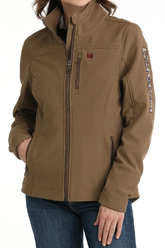 Cinch Ladies Bonded Jacket - Brown - MAJ9866030 Corduroy Jacket Velvet Jacket Brocade Jacket