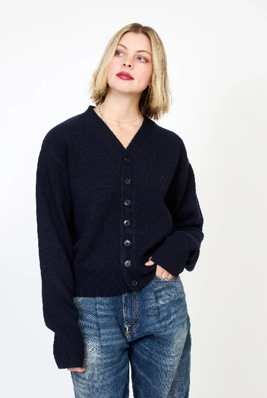 EXTREME CASHMERE Clover Cardigan Asymmetrical,ymmetric Pencil Cardigan