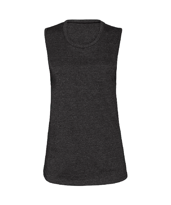 Dark Grey heather - Women's Jersey muscle tank summer tank top