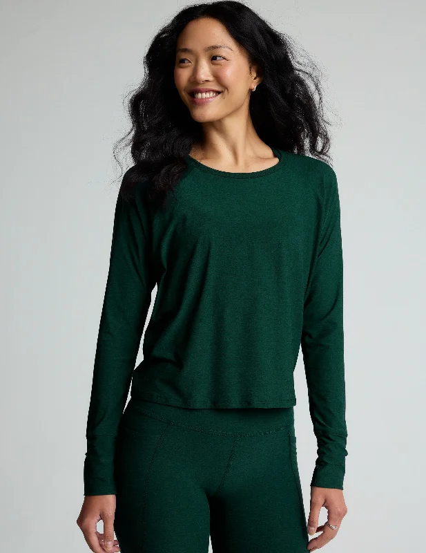 Featherweight Daydreamer Pullover Spruce Oblong Neck Pullover