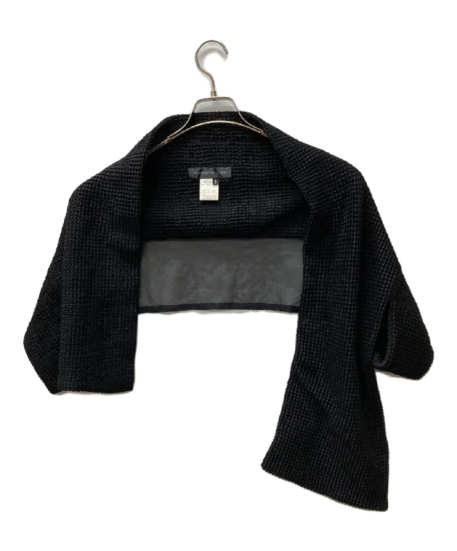 [Pre-owned] yohji yamamoto+noir Short bolero cardigan NA-J08-602 Handmade Hand-knitted Hand-woven