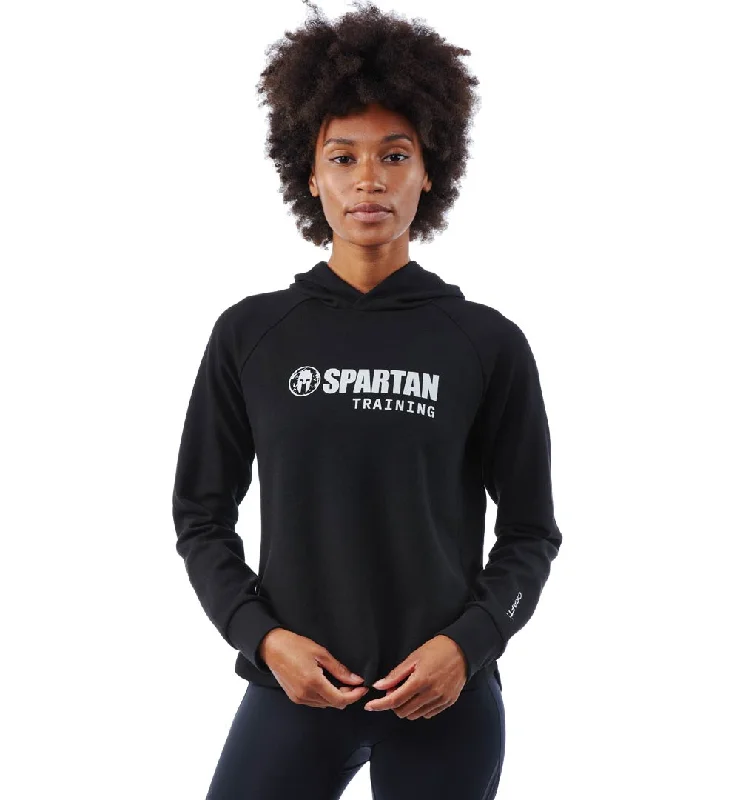 SPARTAN by CRAFT Core Logo Hoodie - Women's Hoodie with Neon Bright Vibrant