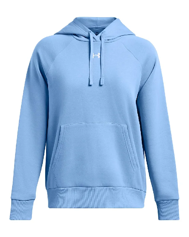 Under Armour Womens UA Rival Fleece Pullover Hoodie Cowl Neck Pullover