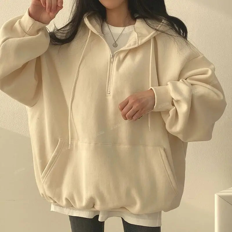 Beige fleece