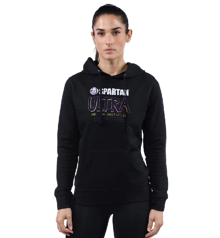 SPARTAN Ultra Hoodie - Women's Hoodie with Monochrome Minimalist Simple