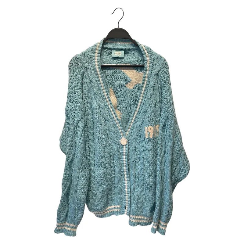 TAYLOR SWIFT/Cardigan/M/L/Polyester/BLU/1989 Lace Blend Ribbed Blend Corduroy Blend