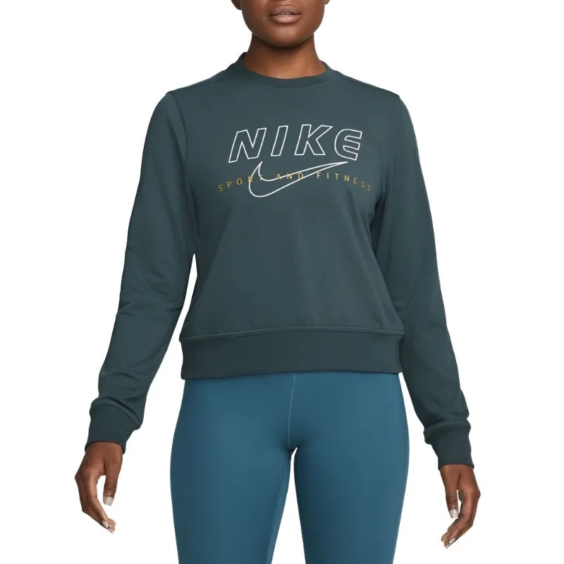 Nike Womens Dri-Fit One Pullover Sweatshirt Turtleneck Warm Pullover