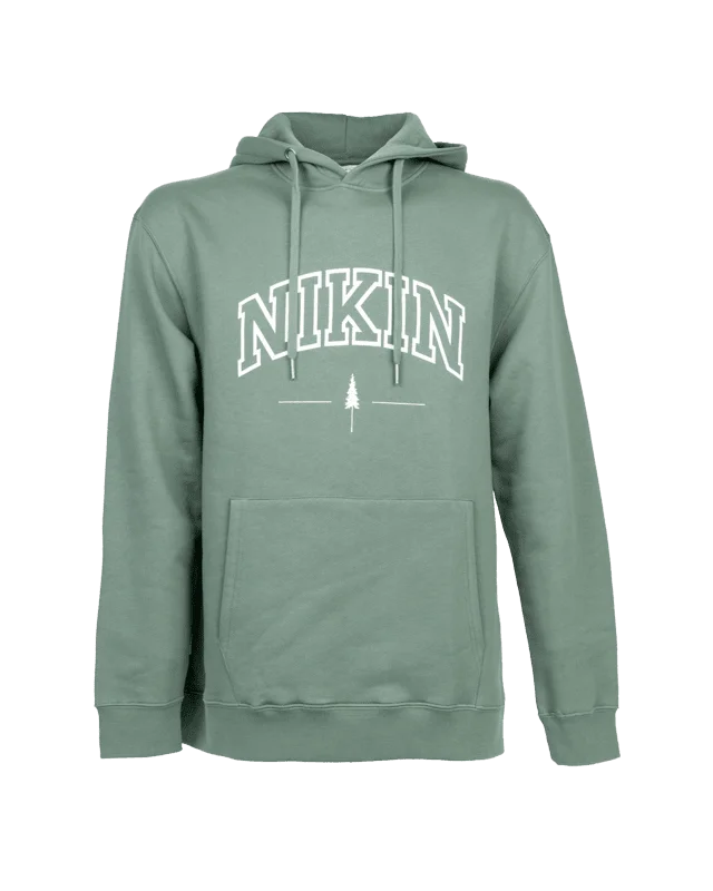 TreeHoodie NIKIN Relaxed Sage Hoodie with Illustration Artistic Creative