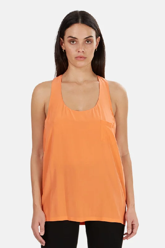 Alexander Wang Racerback Tank rhinestone tank top