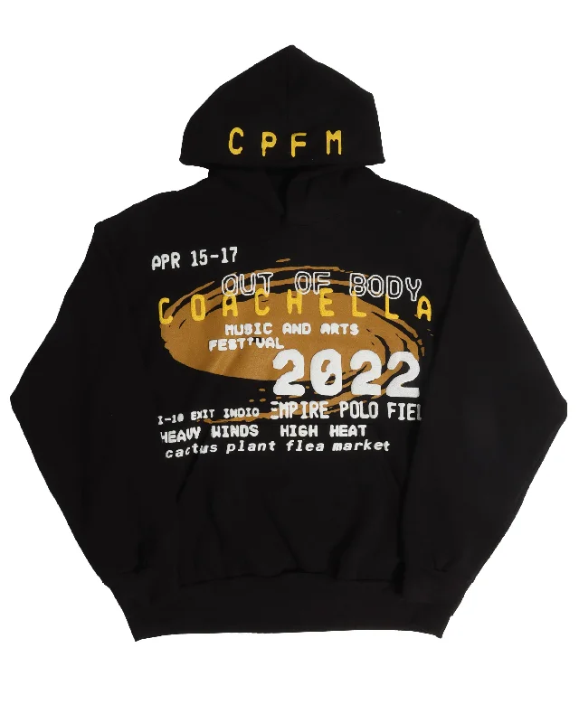 2022 Coachella Hoodie Hoodie with Turtle Neck Cozy Winter