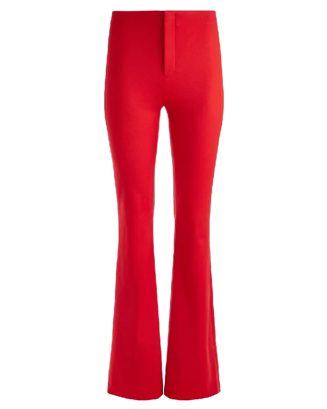 Bright Ruby Yuki Trouser Trousers Low Rise Relaxed