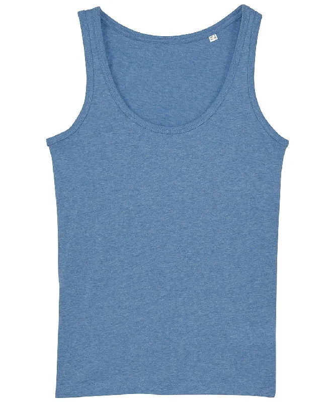 Mid Heather Blue - Women's Stella Dreamer iconic tank top (STTW013) fitness tank top