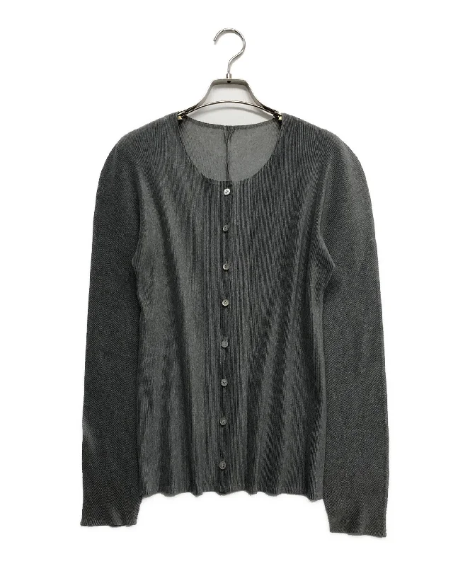 [Pre-owned] PLEATS PLEASE Pleated Cardigan Cardigans PP21-FO209 Stylish Fashionable Trendy