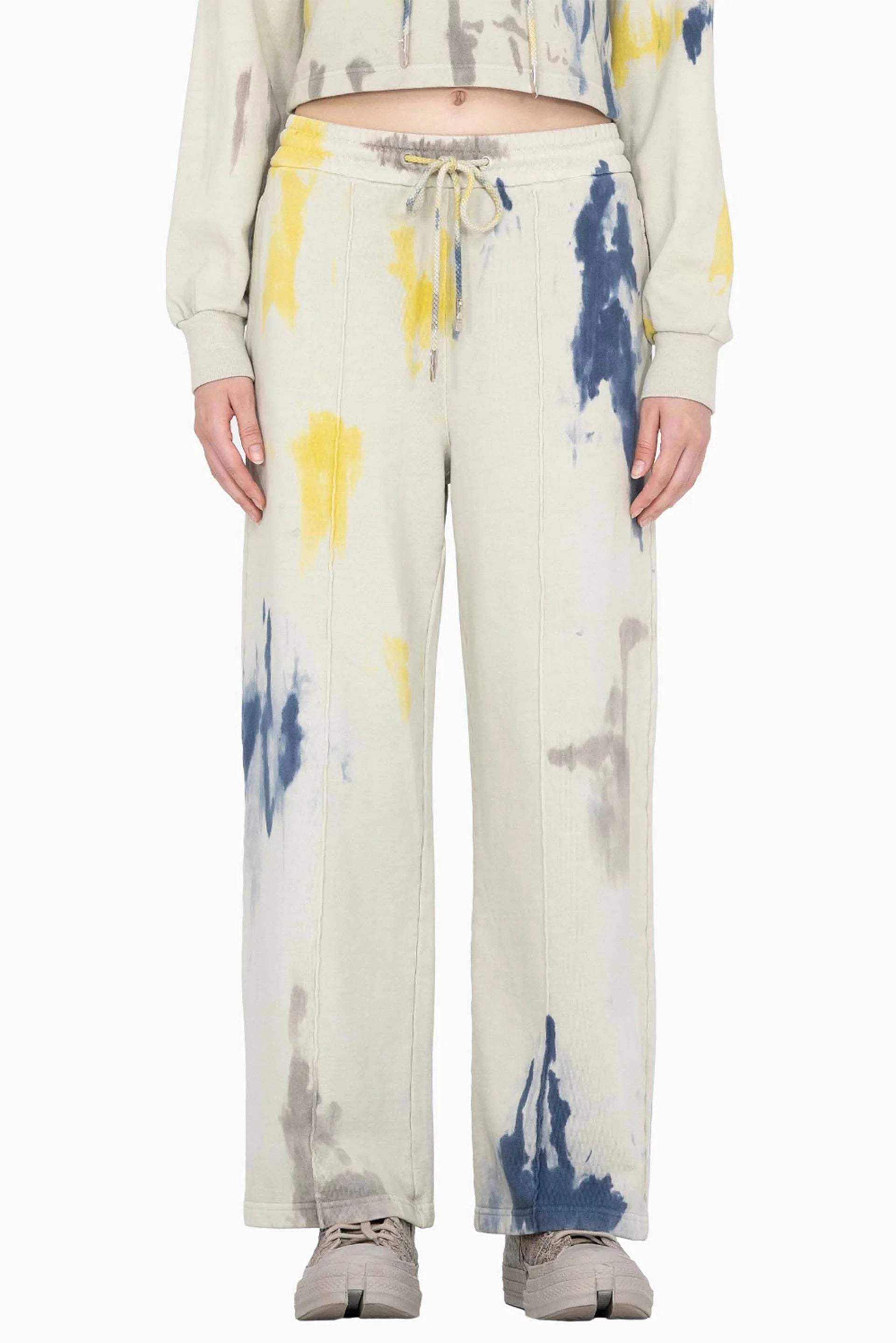 Multi-Colour Tie Dye Trousers Trousers Essential Wardrobe